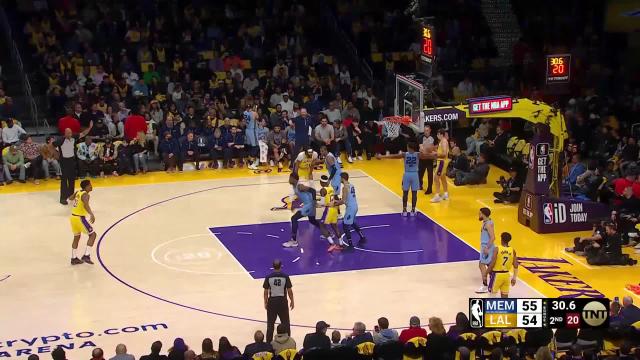 Top plays from Los Angeles Lakers vs. Memphis Grizzlies