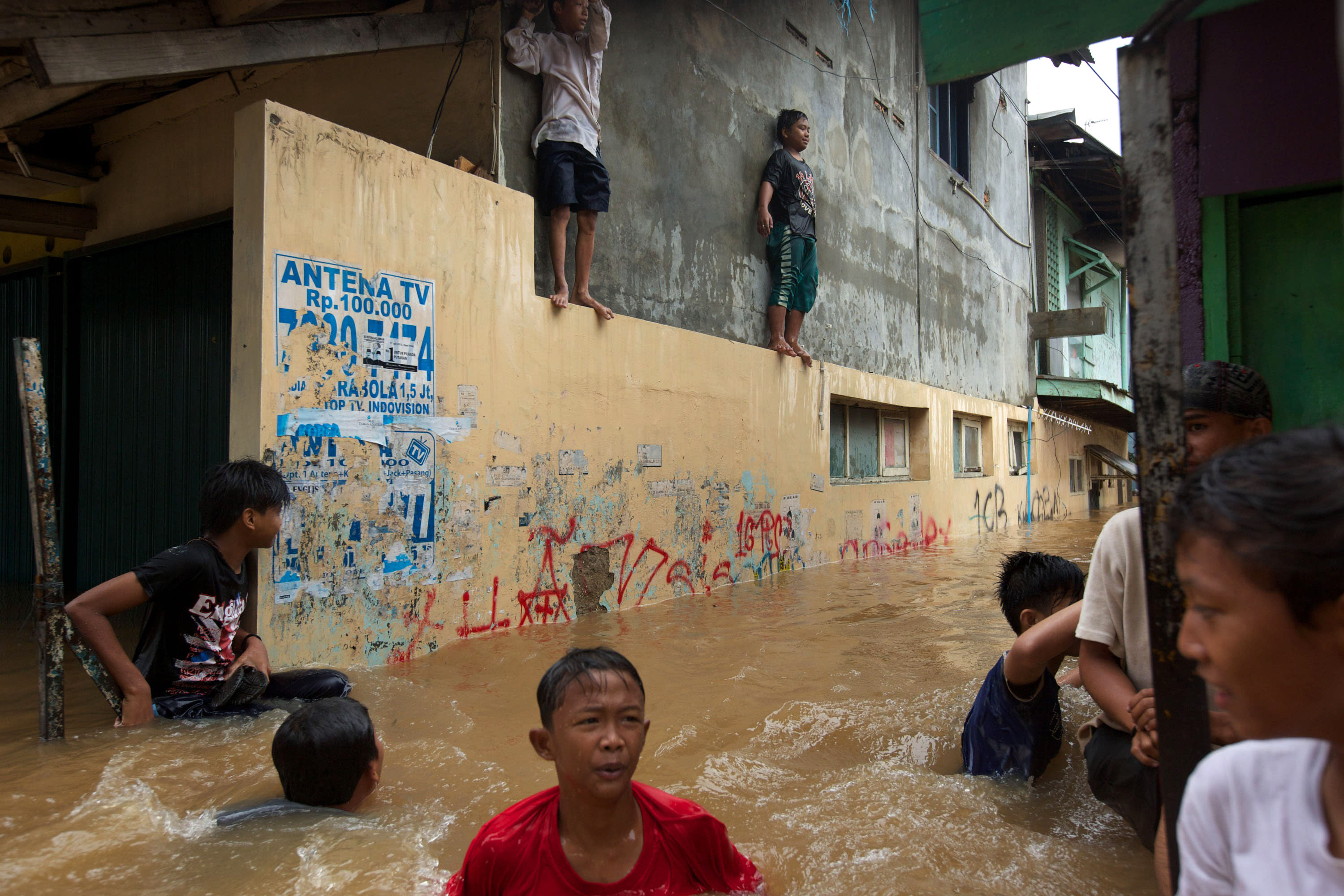 Jakarta under water