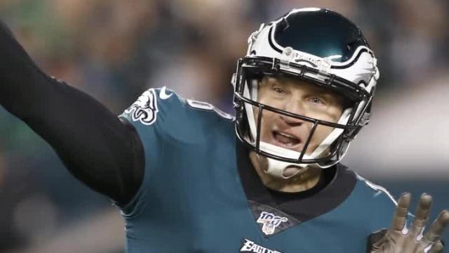 Eagles QB Josh McCown tore his hamstring off the bone during wild-card loss