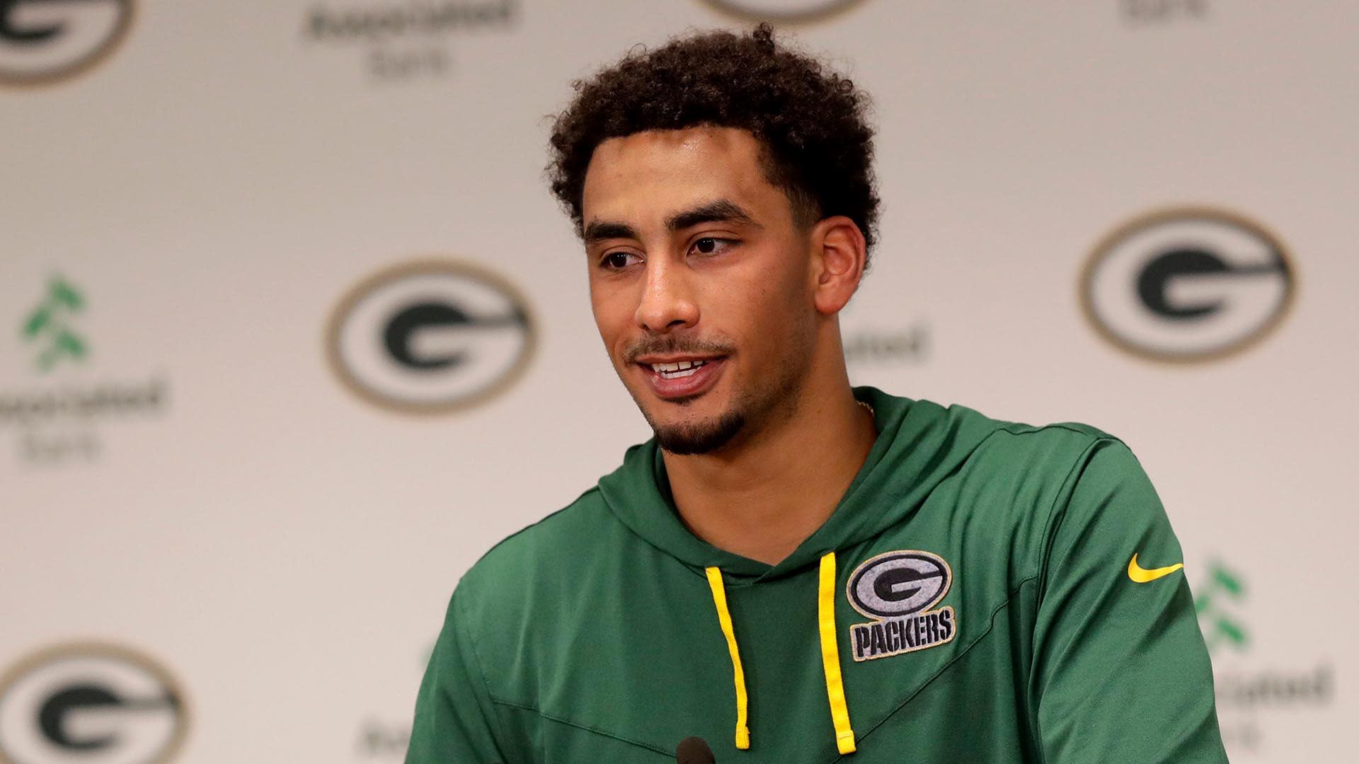 Packers LG Elgton Jenkins excited about speed of Luke Musgrave, Jayden Reed