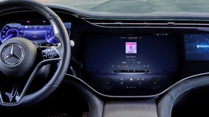 Mercedes-Benz first to roll out Apple Music's Spatial Audio in cars