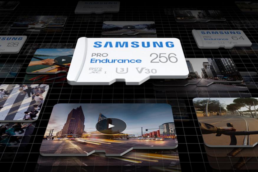 Samsung Pro Endurance dashcam memory card