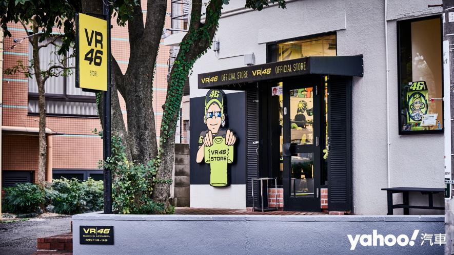 朝聖圖輯 親自入手motogp傳奇人物強打週邊 Vr46 Store日本東京原宿店 Yahoo奇摩汽車機車