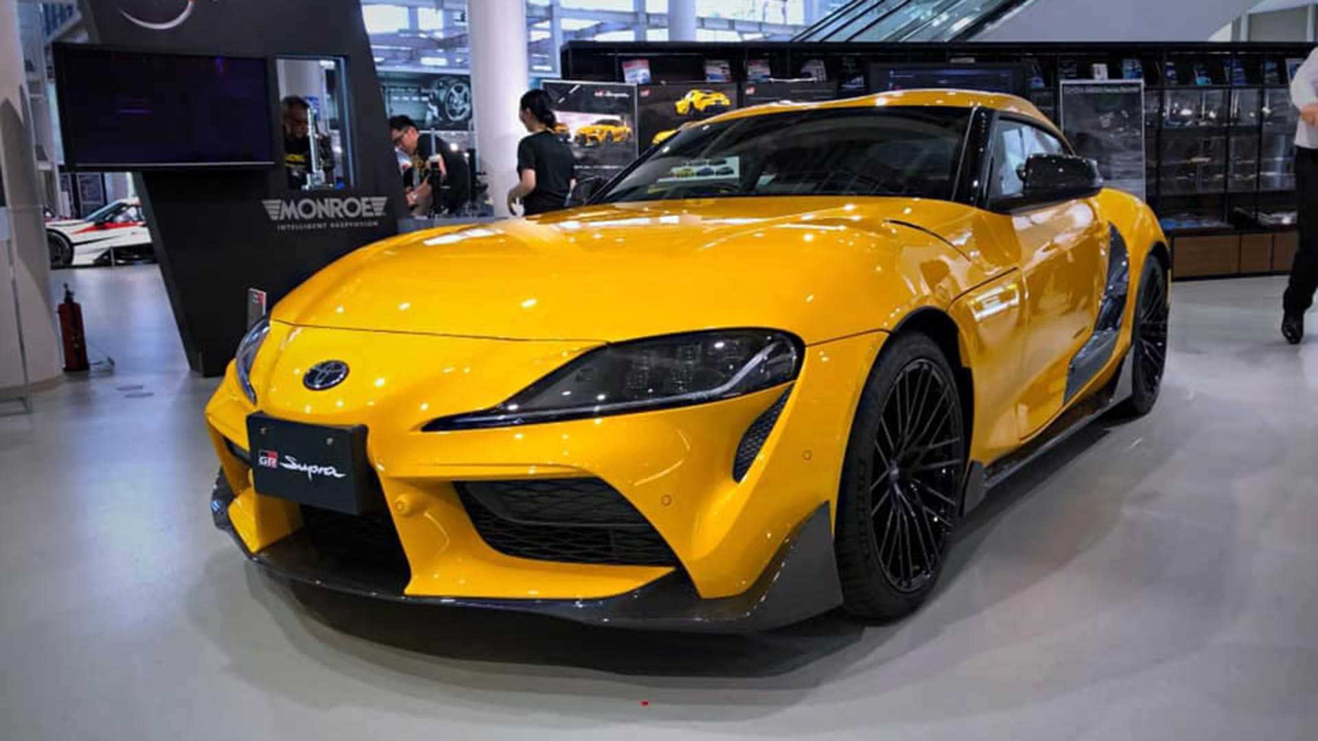 Toyota Supra gets carbon fibre body kit, 19-inch wheels ...