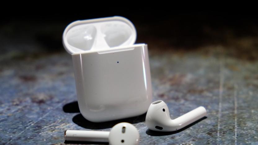 Apple AirPods (2019) with wireless charging case