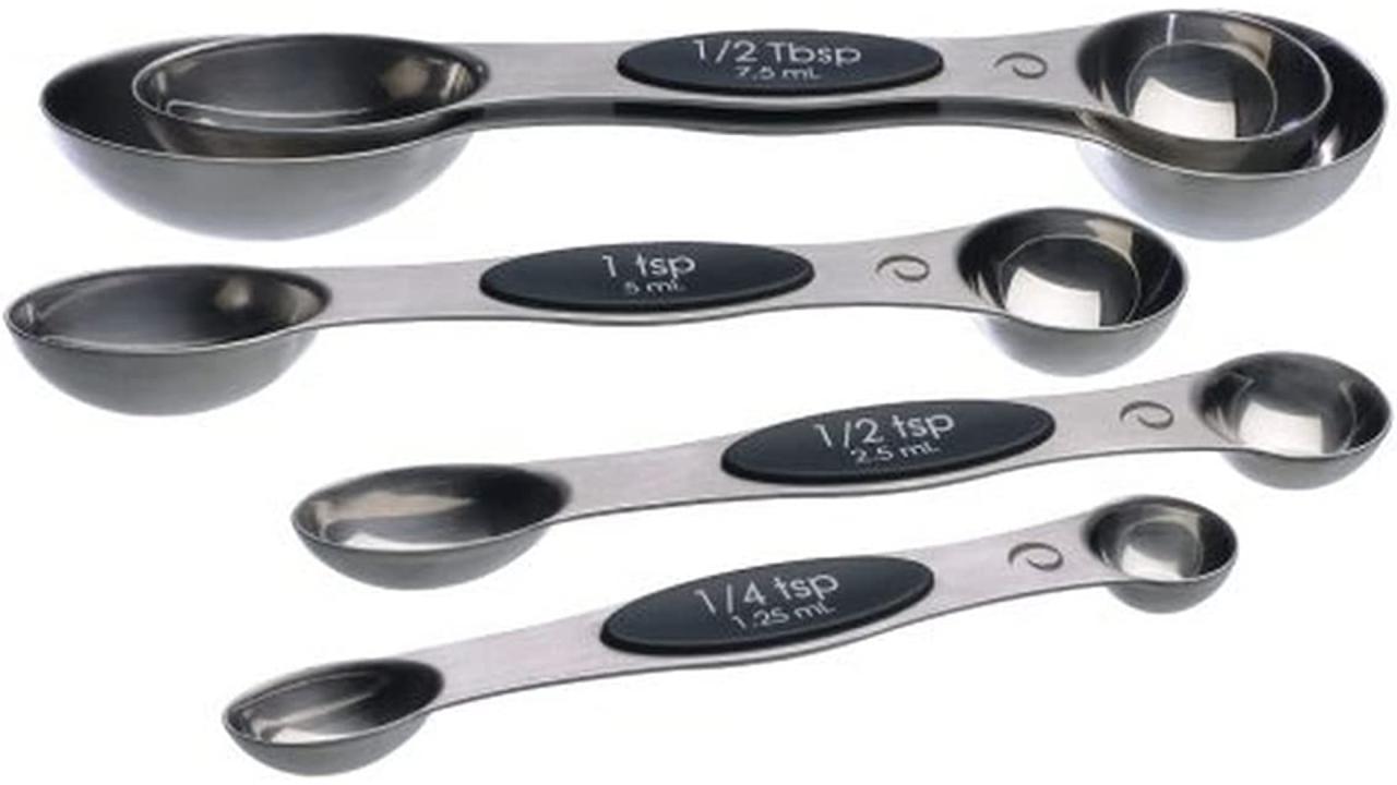 OXO Good Grips Plastic Black Measuring Spoon - Yahoo Shopping