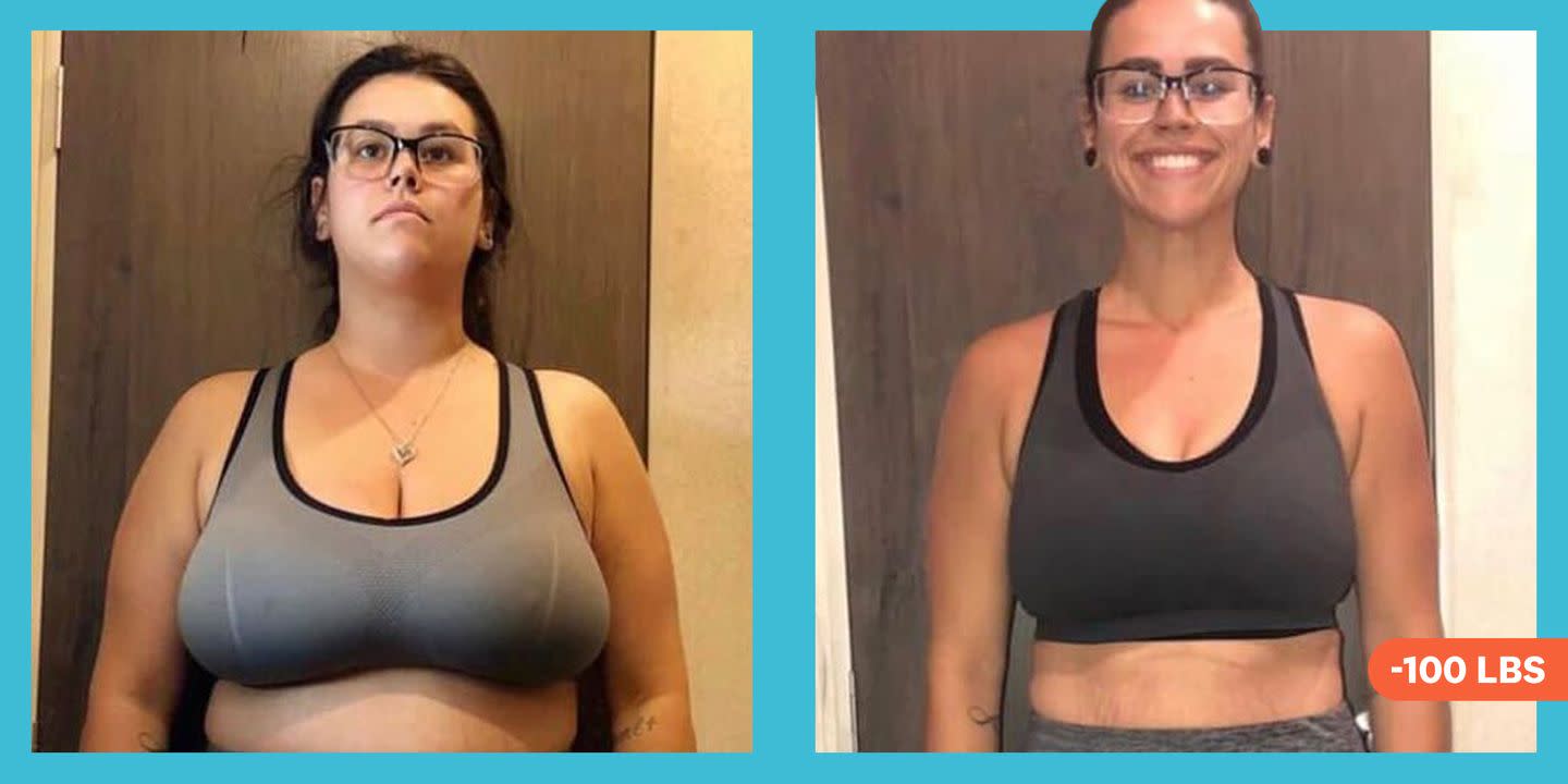 ‘I gained 70 pounds due to my pregnancy but lost 100 with this portion meal plan’