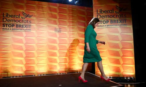 Lib Dems get their Jo back as Swinson drops pretence she could be PM
