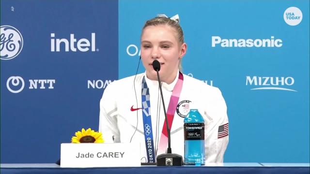 'It means everything': gold medalist Jade Carey is a rare Olympian to have family in Tokyo