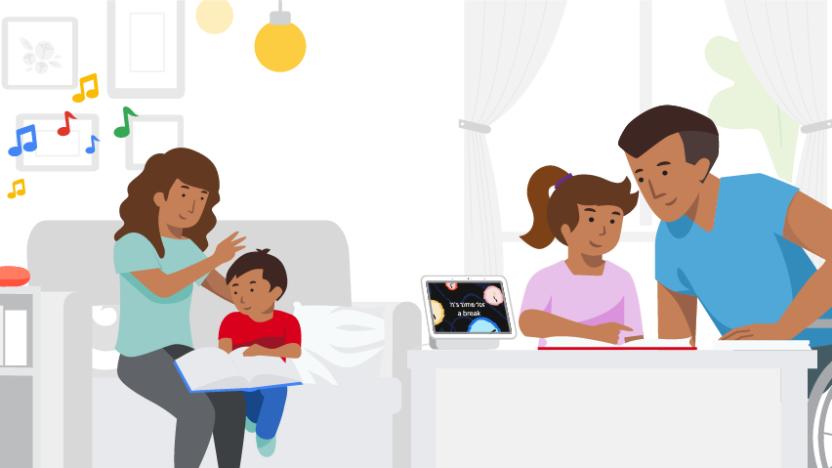 Google Assistant back to school Family Bell