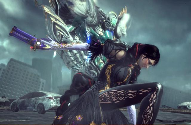 A shot from Bayonetta 3.