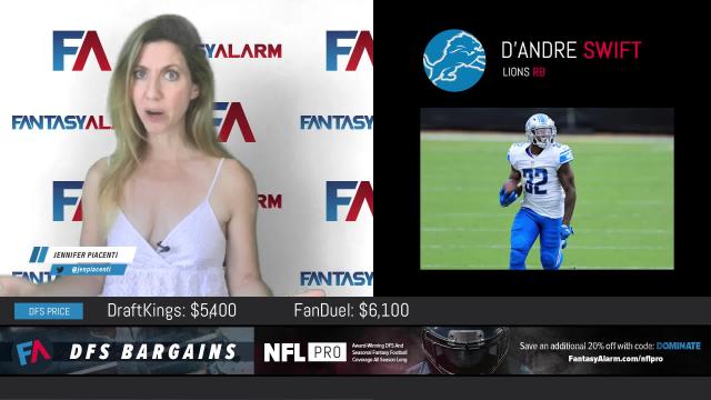 Fantasy Football DFS Bargains: Week 7 (Video)