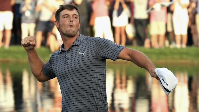 Bryson DeChambeau trains for golf as intensely as he plays ping pong