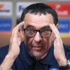 Napoli, Sarri: &quot;Vincere, perdere e dimenticare tutto martedì&quot;