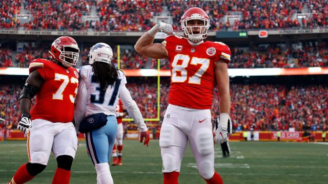 Could Travis Kelce have returned to the AFC wild card game?