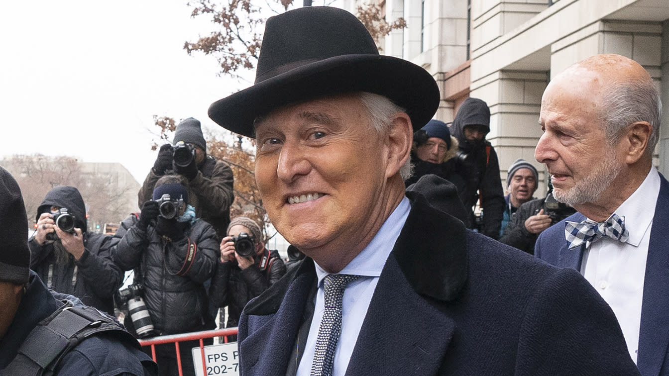 Trump Pardons Roger Stone Before Three Year Prison Term Was To Begin 