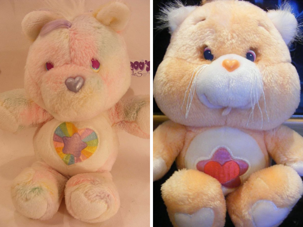 1980's care bears stuffed animals