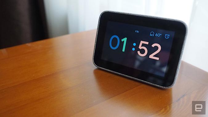 lenovo smart clock faces