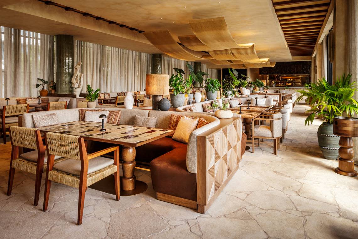 This luxurious waterfront development in Miami just opened a Mediterranean restaurant