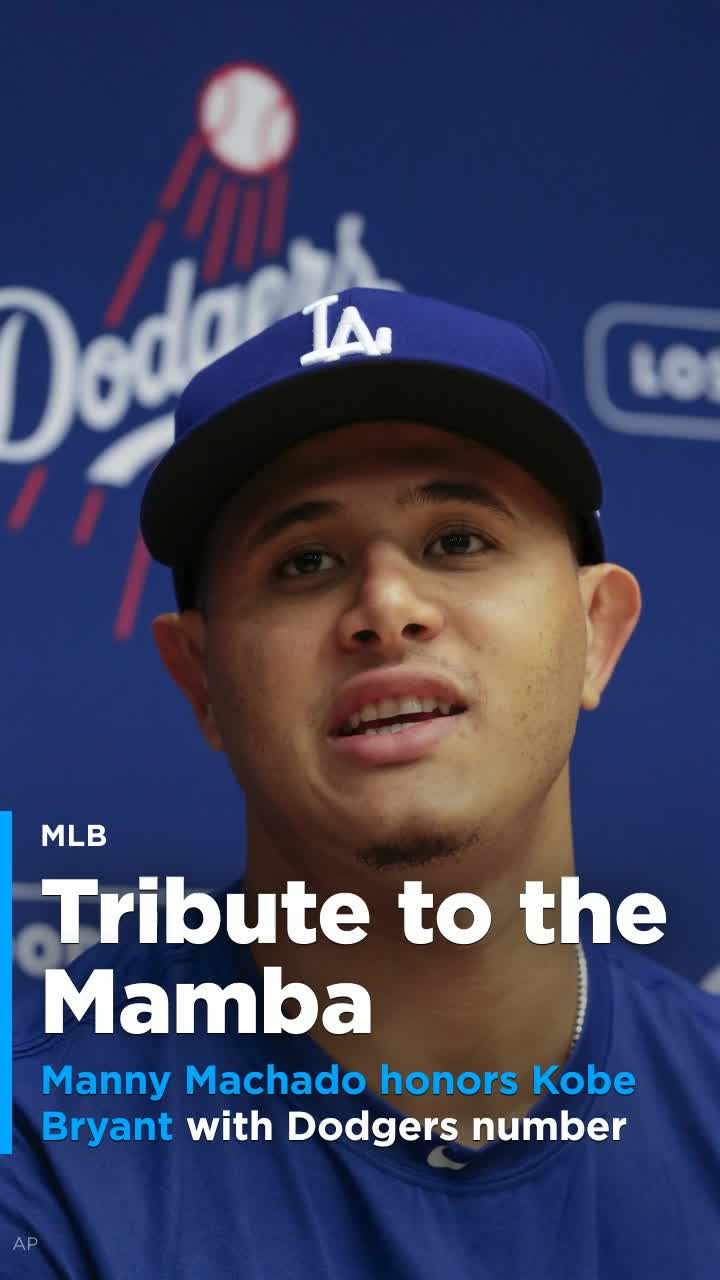 Manny Machado's new Dodgers number an homage to Kobe, not Cal