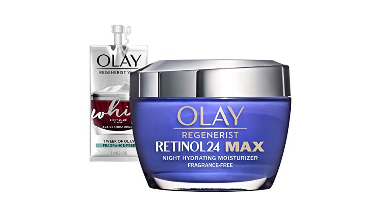 The Olay Regenerist Retinol 24 Max Night Moisturizer Is Popular On Amazon