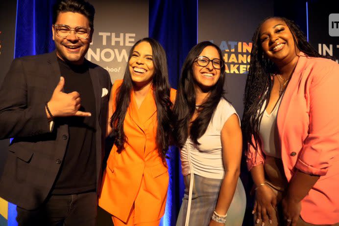 Latinx and Hispanic entrepreneurs discuss how they’ve found success at In The Know by Yahoo’s live event