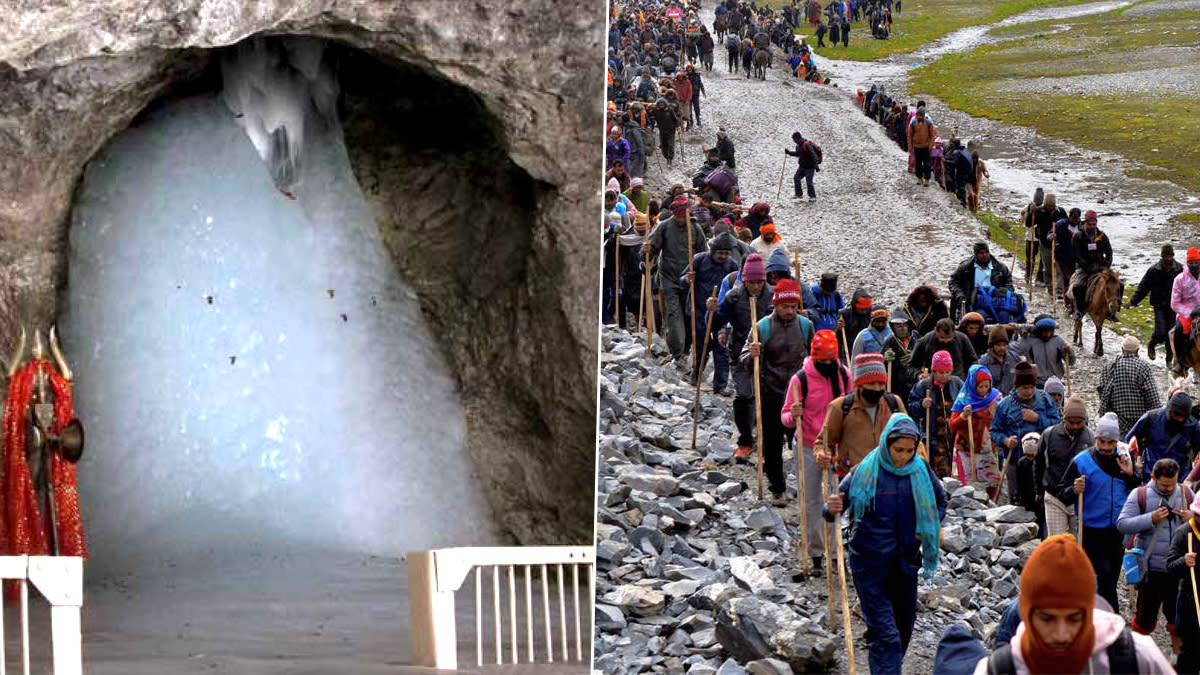 Amarnath Yatra 2021 to Begin on June 28 Till August 22, Registration From  April 1; Shri Amarnath Shrine Board to Enable Live Telecast of Morning and  Evening Aarti