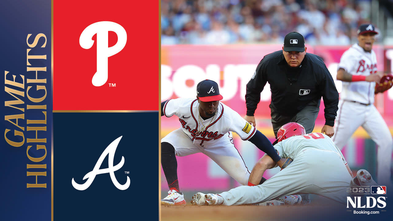 MLB playoffs 2023: Phillies keep momentum rolling vs. Braves, Dodgers  self-destruct vs. D-backs in NLDS Game 1