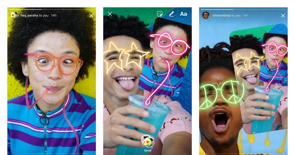 Instagram’s New Feature Lets You Draw On Your Friends’ Photos Engadget