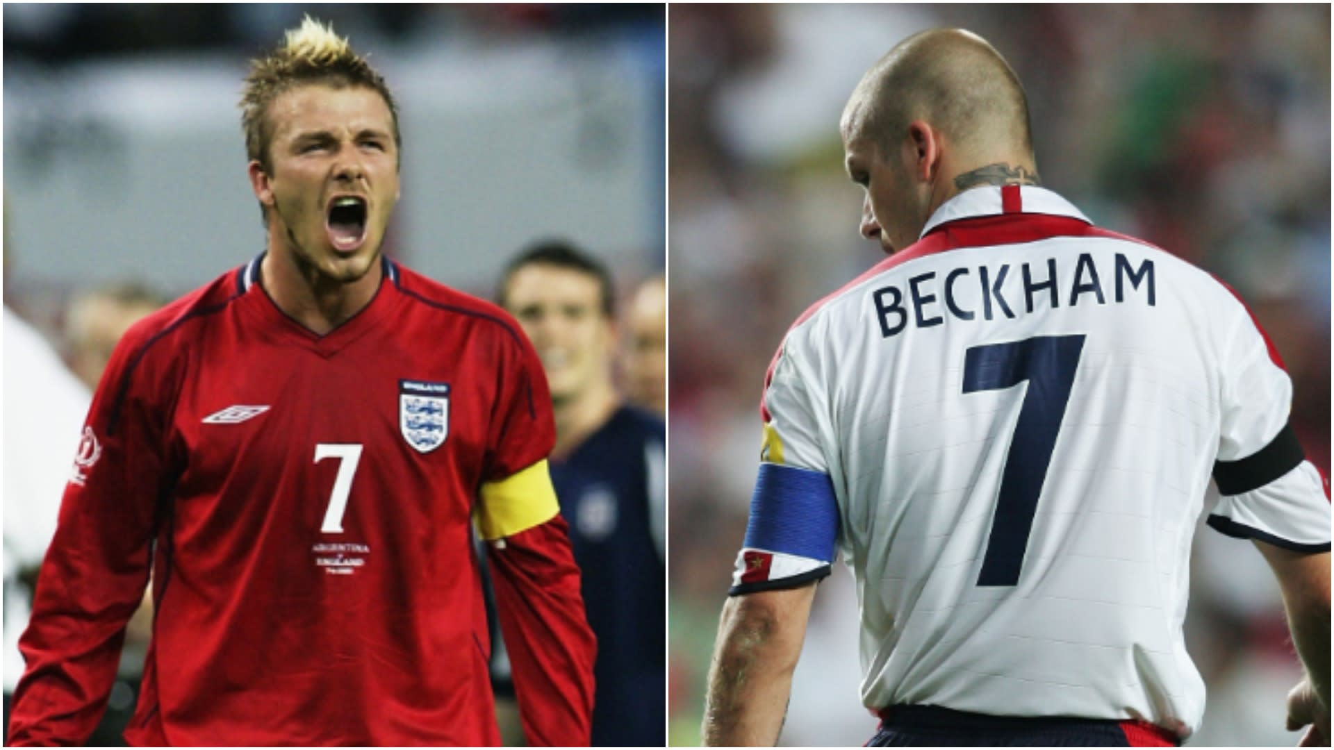 david beckham england jersey