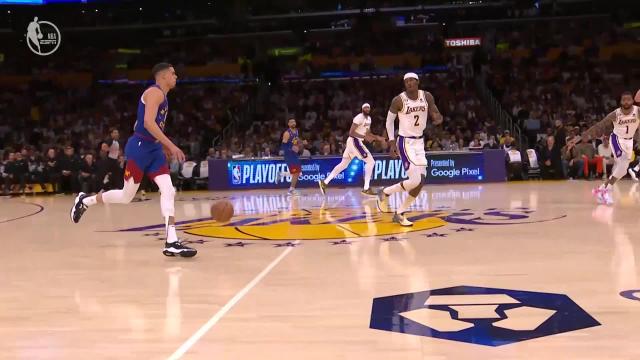 Michael Porter Jr. with an assist vs the Los Angeles Lakers