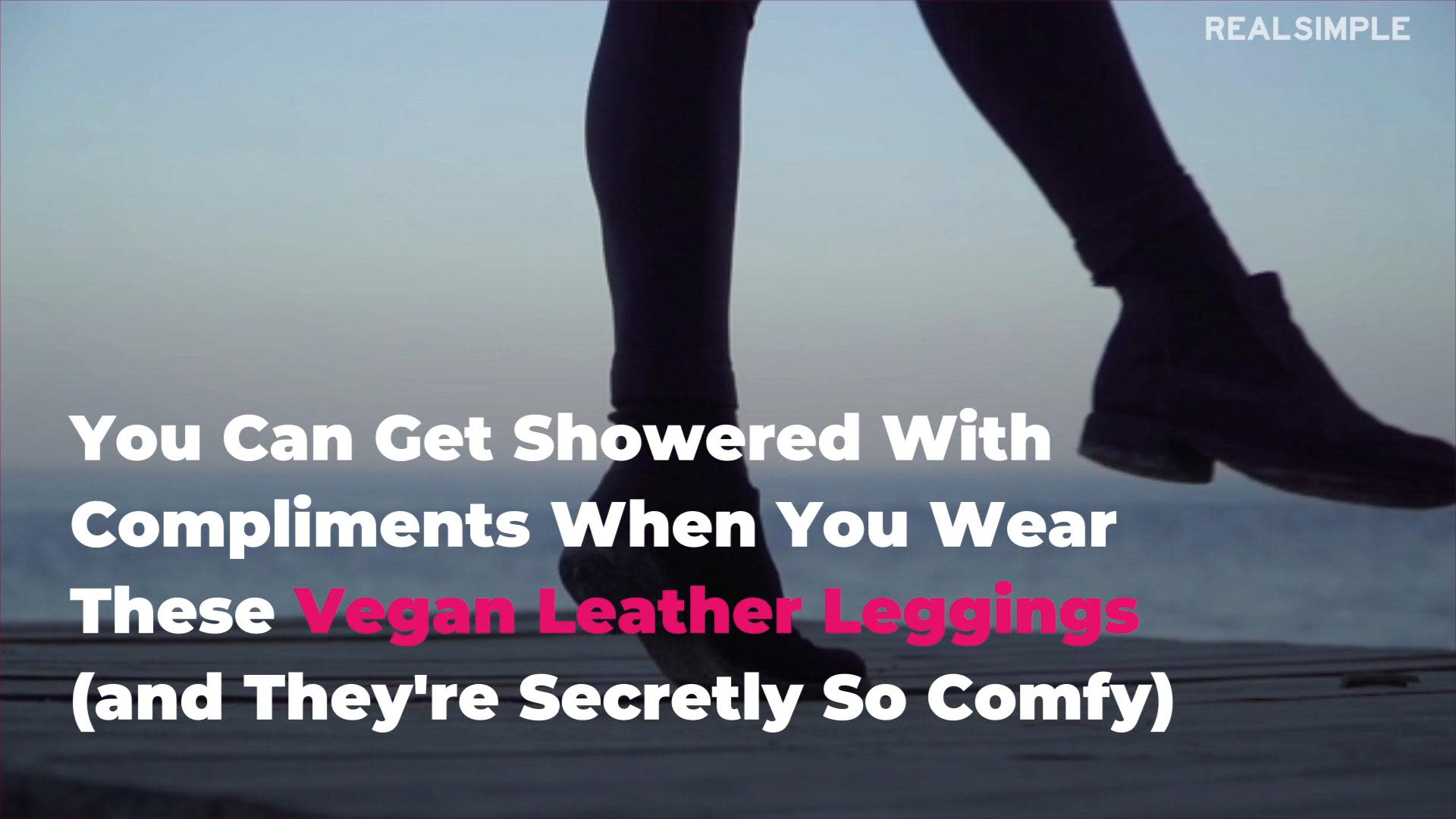 Shoppers Get Tons of Compliments on These Faux Leather Leggings