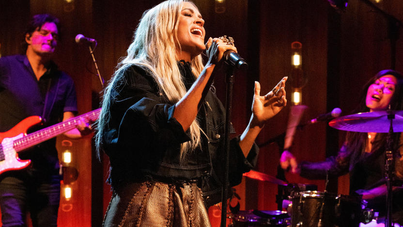 Carrie Underwood performs for Apple Music Sessions