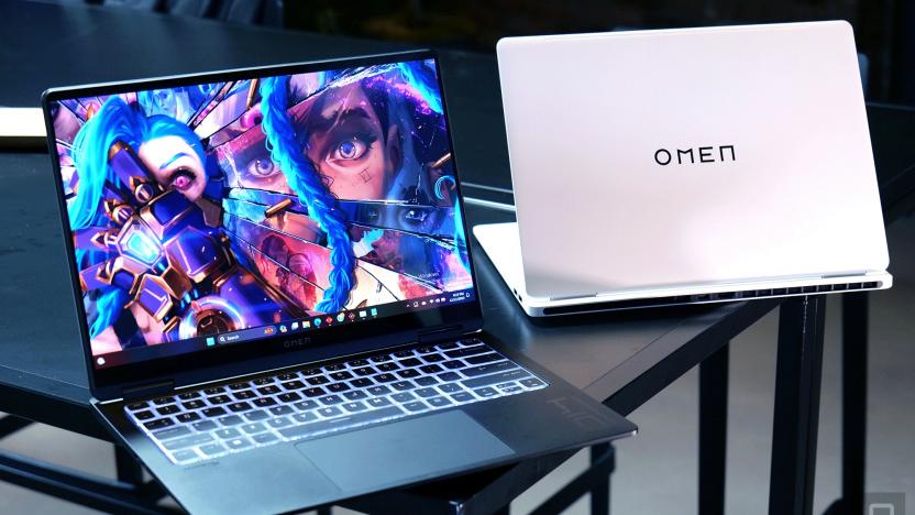 Weighting just 3.5 pounds, HP claims the Omen Transcend 14 is the lightest 14-inch gaming laptop in the world. 