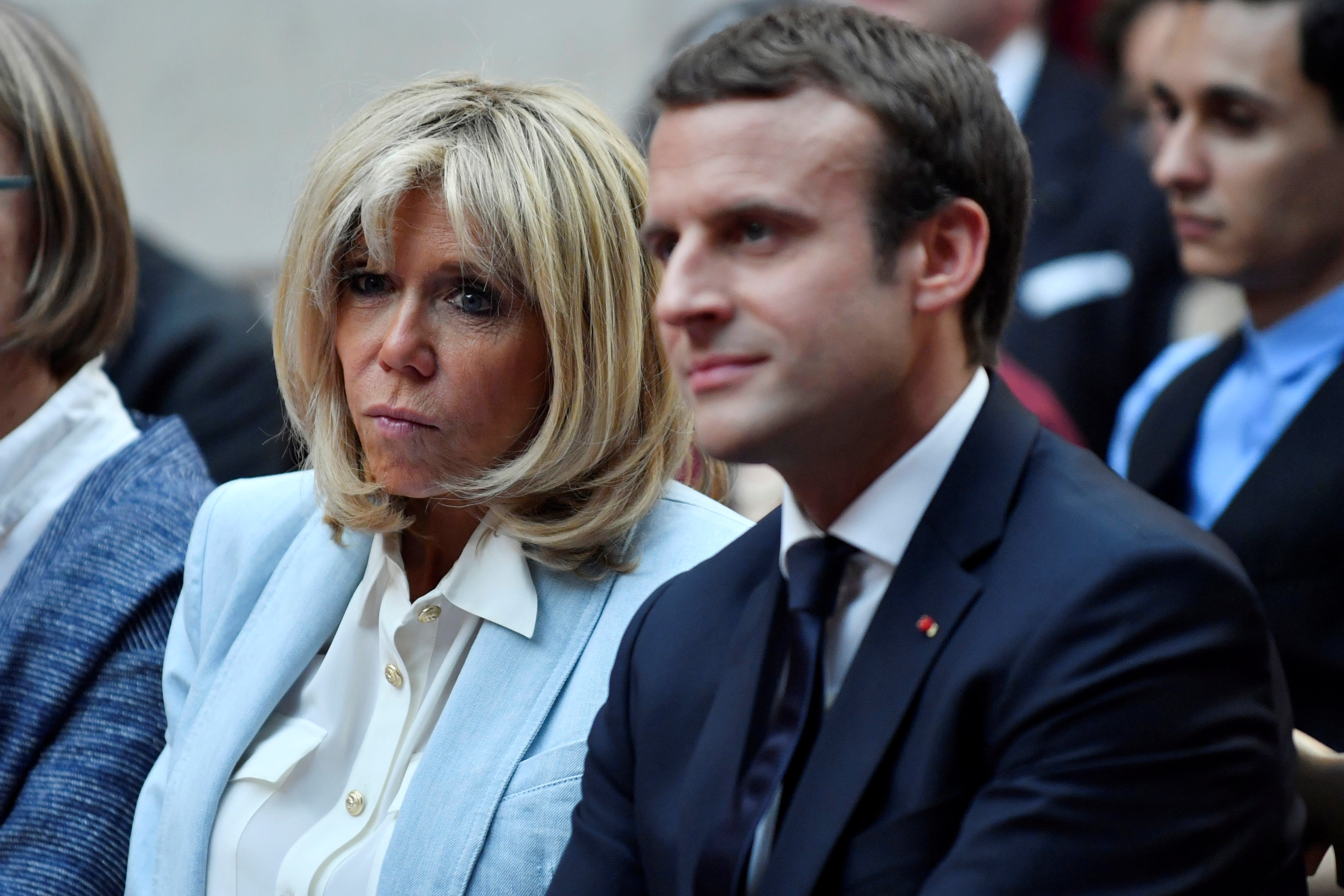 Emmanuel Macron Gives Up on Making Wife French First Lady ...