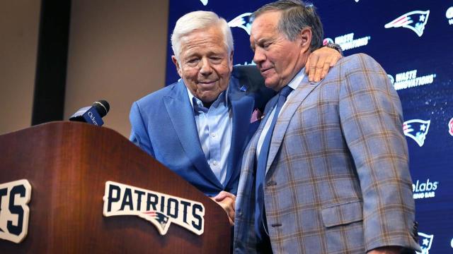 Kraft reportedly told Blank not to trust Belichick