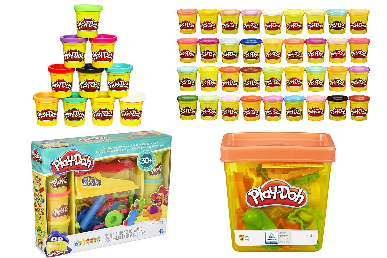 play doh fun factory deluxe set