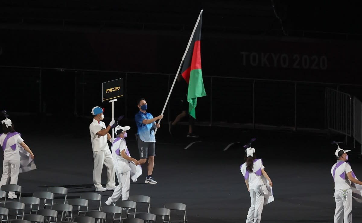 Bez sportowców flaga Afganistanu była obecna na otwarciu Igrzysk Paraolimpijskich w Tokio
