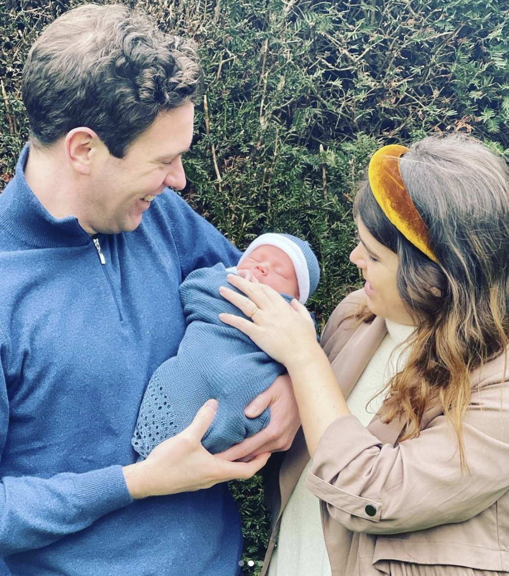 Princess Eugenie and Jack Brooksbank reveal the name of their newborn son!