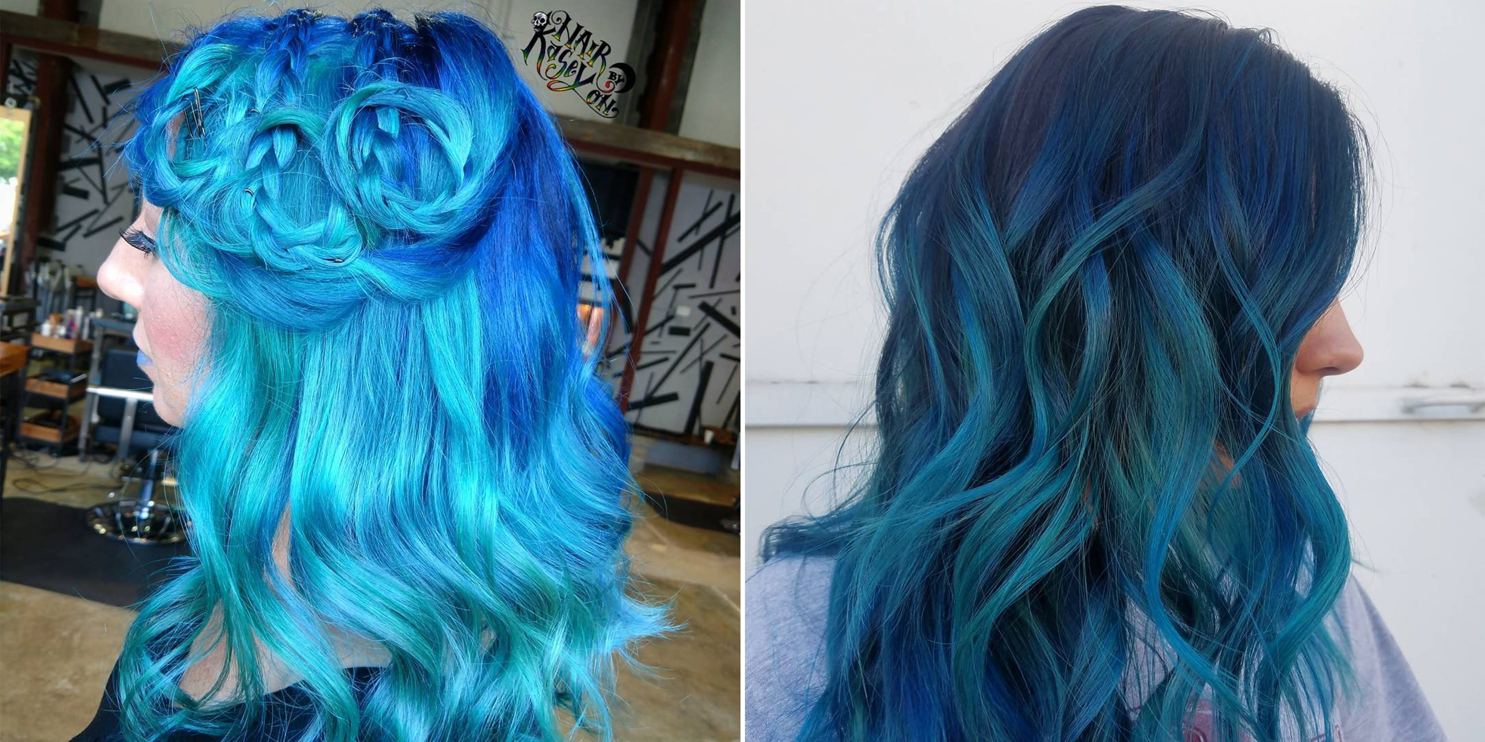 Lindy Korn's Bold Blue Hair Color - wide 9