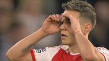 Trossard's top corner score puts Arsenal up 1-0