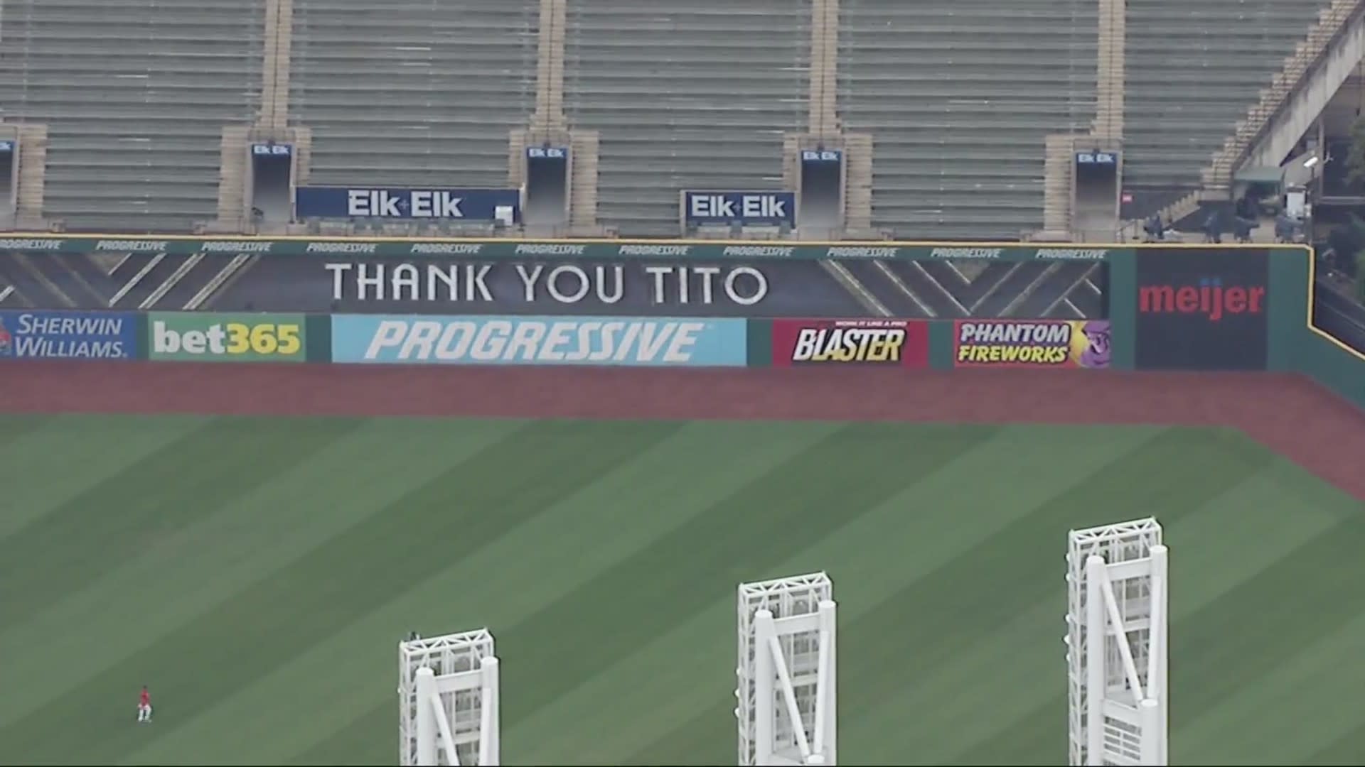 Tito 2013 – 2023 Cleveland Indians thank you for the memories