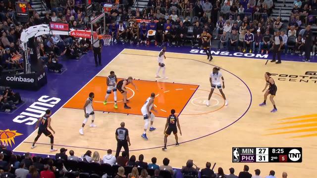 Cameron Payne with an assist vs the Minnesota Timberwolves