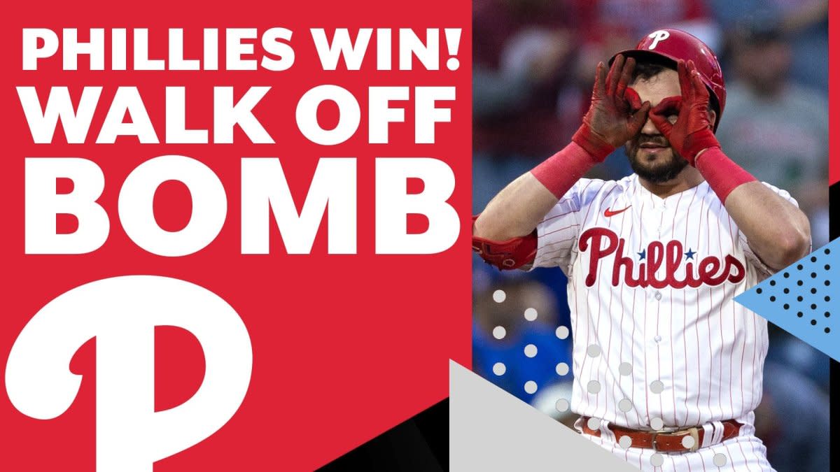 Schwarber's walkoff HR lifts Phillies past Dodgers for sixth