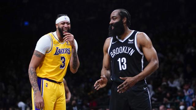 The Rush: Anthony Davis returns, Lakers beat Nets despite James Harden triple double