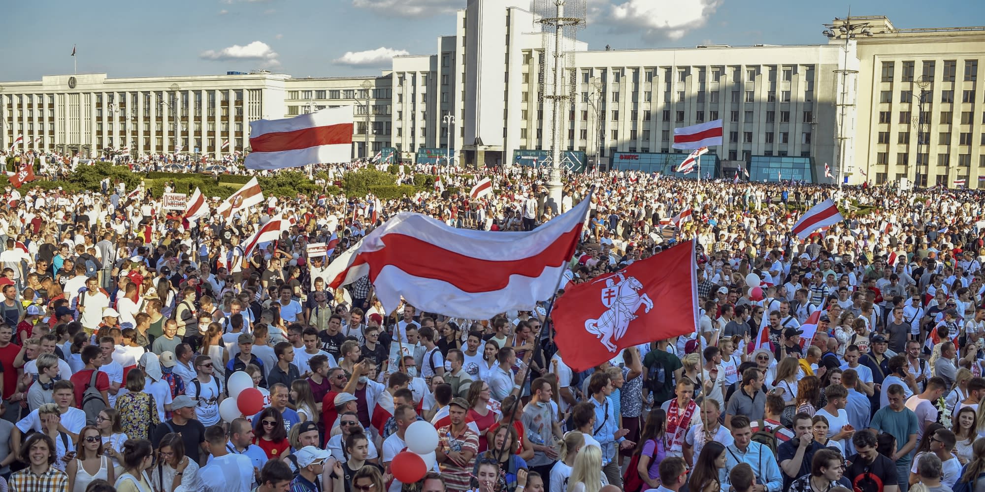 Biélorussie : immense manifestation de l'opposition, la ...