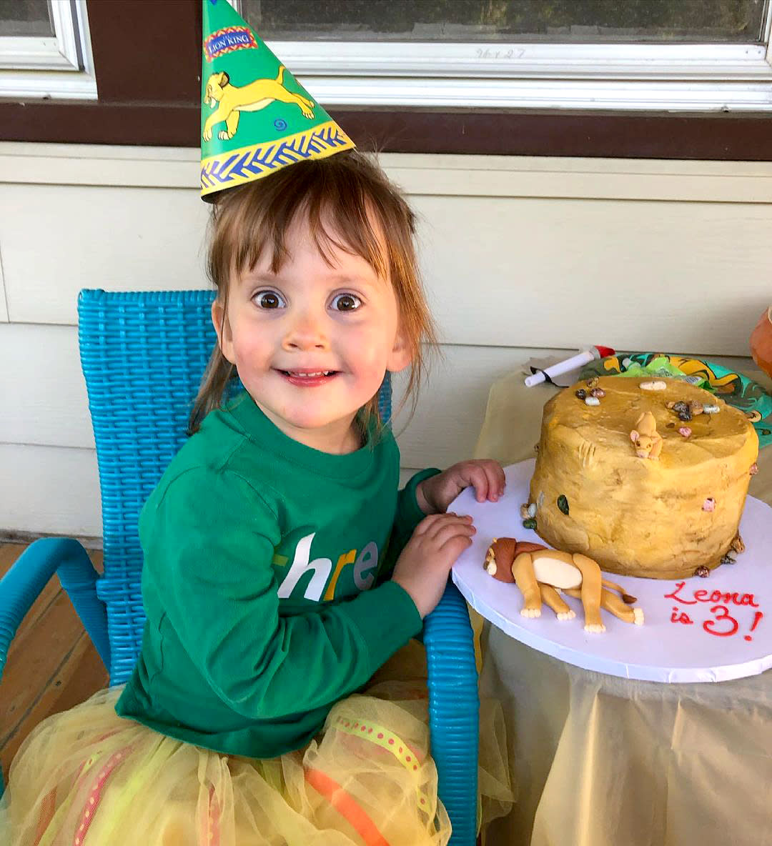 Girl 3 Requests Morbid Lion King Scene On Birthday Cake So She Can