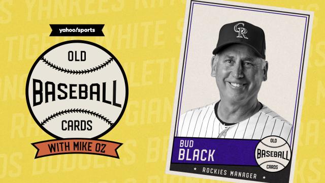 Rockies manager Bud Black knows everybody in his pack of '86 Topps | Old Baseball Cards