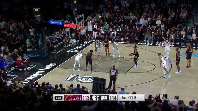 Top 3-pointers from Brooklyn Nets vs. Cleveland Cavaliers