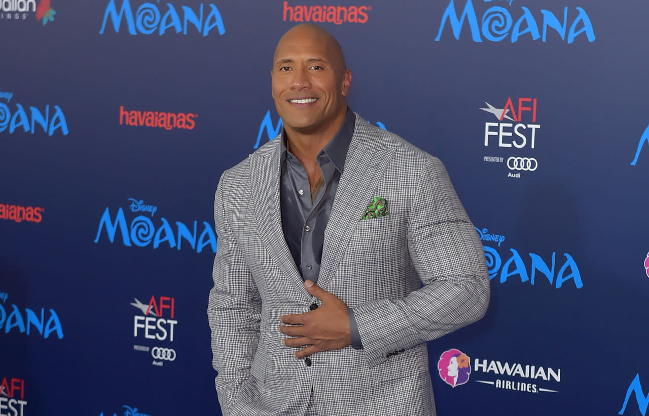 Dwayne 'The Rock' Johnson voted People's sexiest man alive